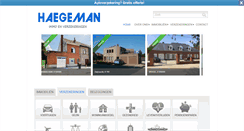 Desktop Screenshot of immohaegeman.be